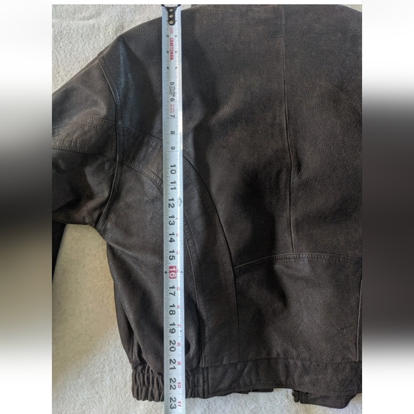 Wilsons Adventure Bound Leather-Pilot Bomber Jacket Mens Large Brown Thinsulate. - Picture 12 of 12